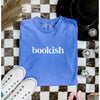Bookish Minimal Tshirt--Painted Lavender