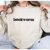 Bookworm Crewneck Sweatshirt-Painted Lavender