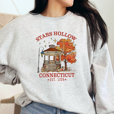 Stars Hollow Gilmore Girls Crewneck Sweatshirt--Painted Lavender