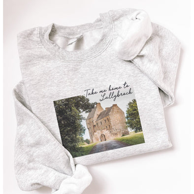 Take Me Home To Lallybroch Outlander Crewneck Sweatshirt--Painted Lavender