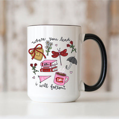 Stars Hollow Heart Gilmore Girls Mug-Painted Lavender